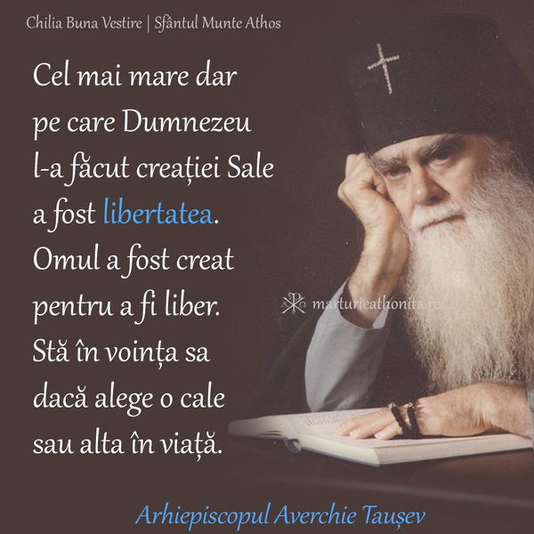 Arhiepiscopul Averchie Tausev libertatea