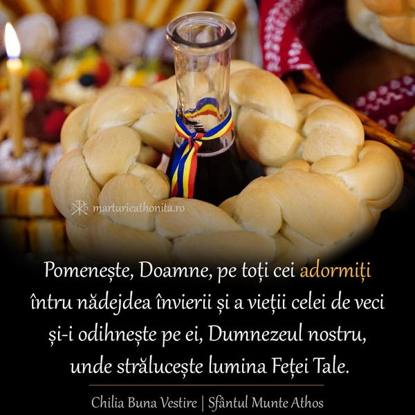 CORECT Pomeneste Doamne pe toti cei adormiti