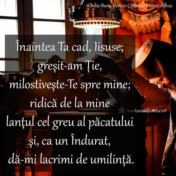 Canonul cel Mare inaintea Ta cad