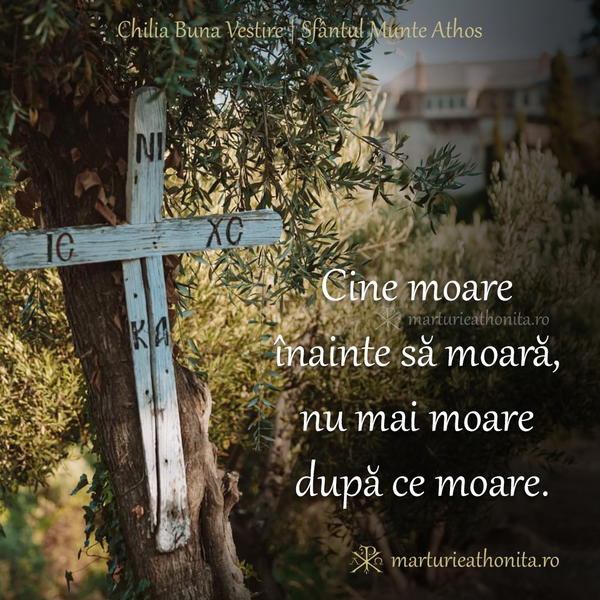 Cine moare inainte sa moara