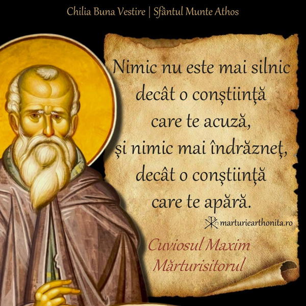 Cuv. Maxim Marturisitorul constiinta var 3