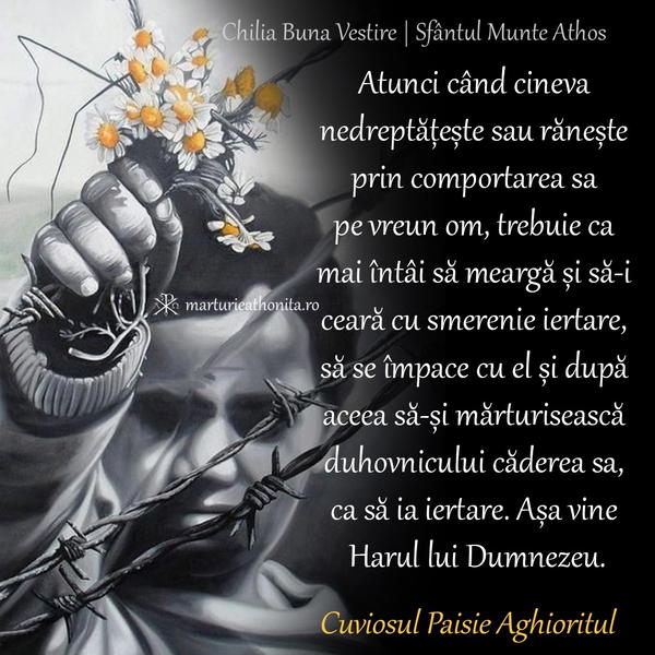 Cuv. Paisie Aghioritul cand raneste un om