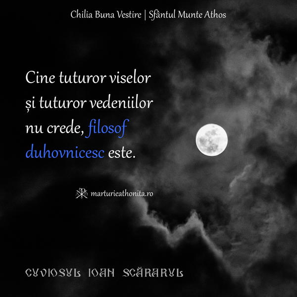 Cuviosul Ioan Scararul filosof duhovnicesc