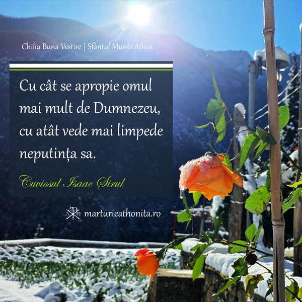 Cuviosul Isaac Sirul Cu cat se apropie omul mai mult de Dumnezeu