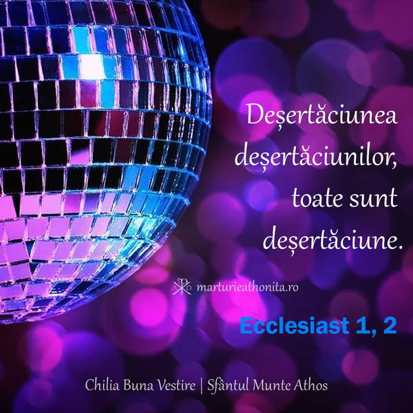 Desertaciunea desertaciunilor