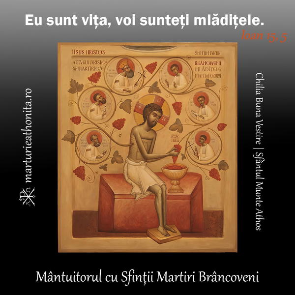 Eu sunt vita Sfintii Martiri Brancoveni