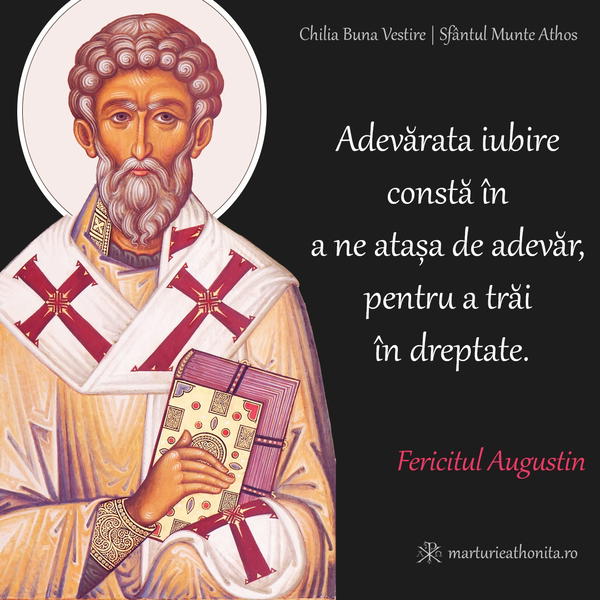 Fericitul Augustin adevarata iubire