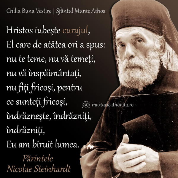 Nicolae Steinhardt Hristos iubeste curajul