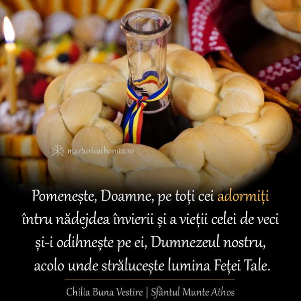 Pomeneste Doamne pe toti cei adormiti