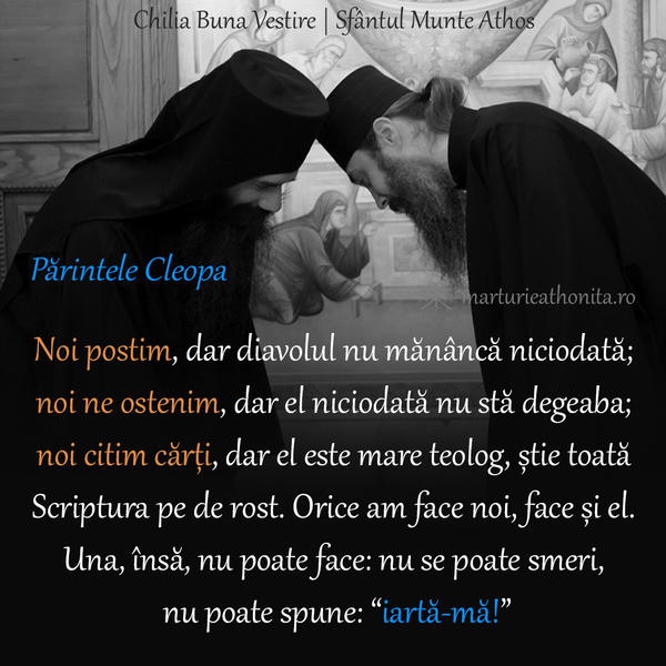 Pr. Cleopa noi postim 4