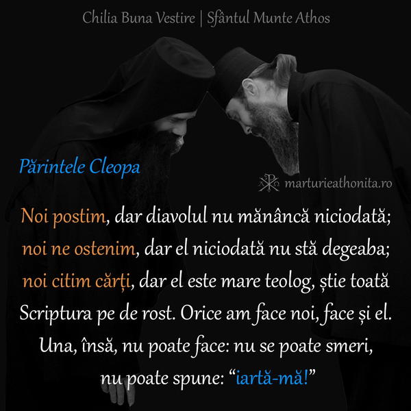 Pr. Cleopa noi postim