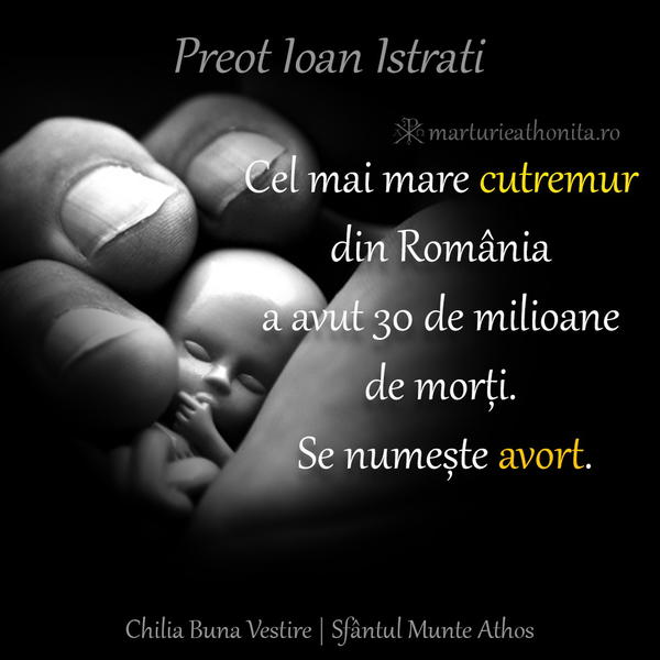 Preot Ioan Istrati cel mai mare cutremur avort var 2