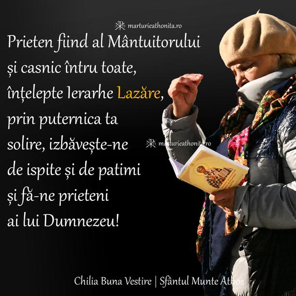 Prieten fiind al Mantuitorului Lazare
