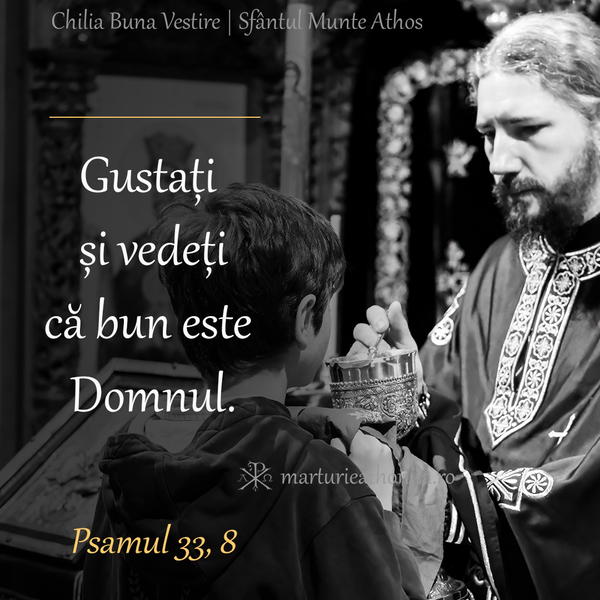 Psalmul 33 8 Gustati si vedeti