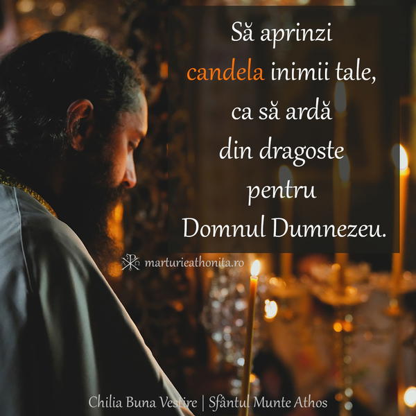 Sa aprinzi candela inimii tale