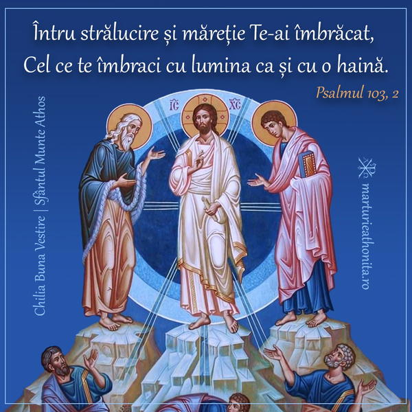 Schimbarea la Fata a Domnului Psalmul 103 2