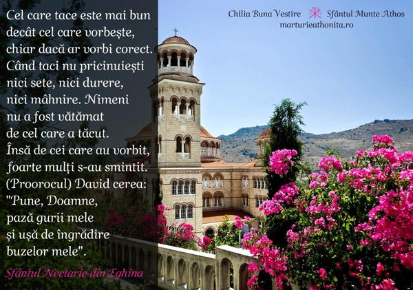 Sf. Nectarie tacere
