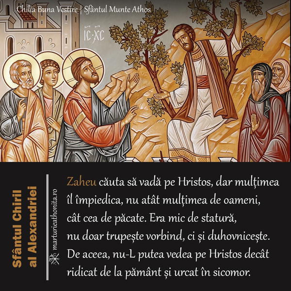 Sfantul Chiril al Alexandriei Zaheu