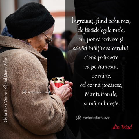 Triod ingreuiati fiind ochii mei
