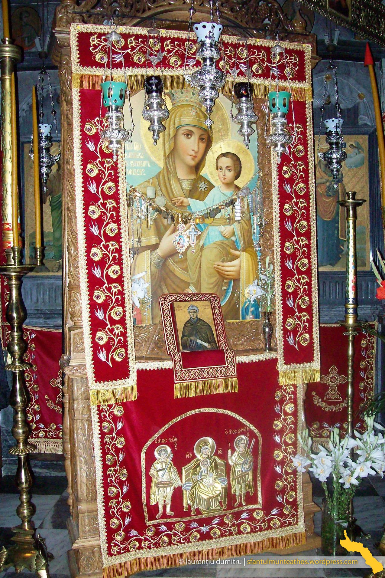 Icoana Maicii Domnului „Lakkoskitiotisa” — Schitul Lacu, Sfântul Munte Athos